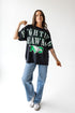 UND Southern Split Oversized Band Tee